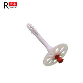 Small Plastic Insulation Anchors Hardware Fasteners Corrosion Resistance