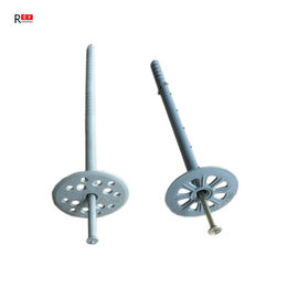 PE Outer And Iron Nail Inside 80mm 3.7mm Plastic Insulation Anchors