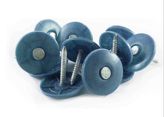 GB Standard Round Cap Blue 3 Inch Plastic Cap Nails