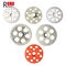 Red Thermal Insulating Foam Board Washers , Plastic Washers For Nails 50mm 60mm