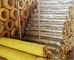 Yellow Fiberglass Insulation Sheets , Fiberglass Insulation Rolls Construction Material