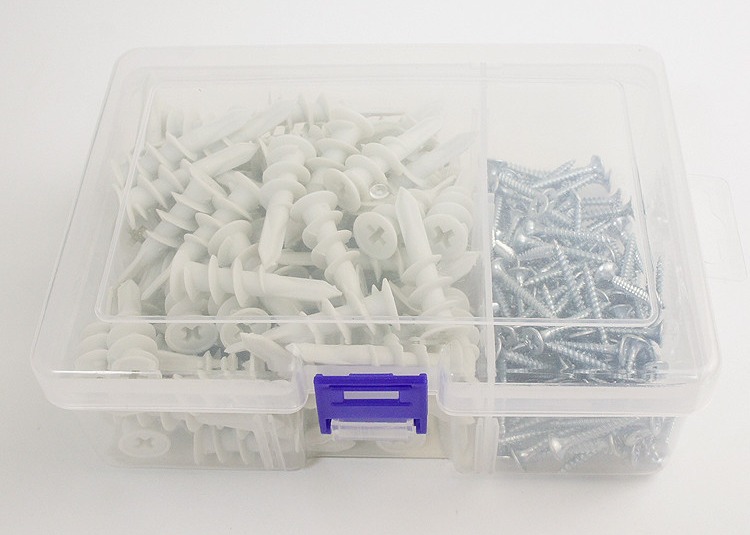 13x40mm Nylon Wall Anchor Screw Dia 4-4.5mm