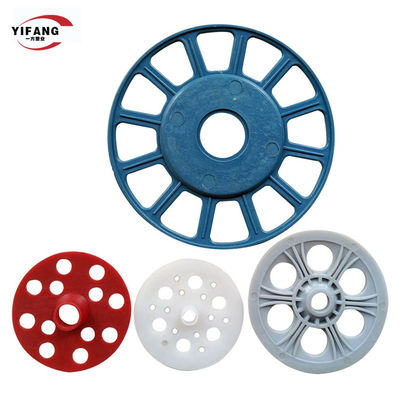 Multi Colored Foam Fastener Washers , Plastic Insulation Retaining Washers