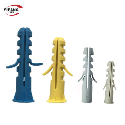 6mm 8mm PP Nylon Plastic Expansion Bolt For Hollow And Solid Wall