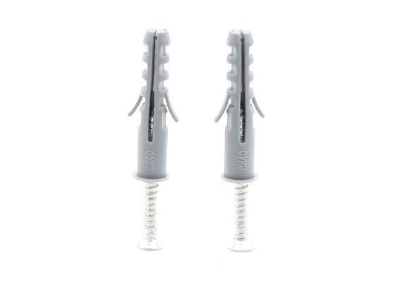 10*50mm Plastic Wall Plug Anchor Expanding Wall Plugs Customizable