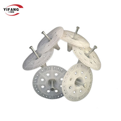 Plastic 47mm Wall Insulation Anchors Fixing For Exposed Wall
