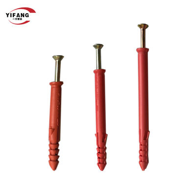 6*30 Plastic PE Expansion Wall Anchor Plug / Anchor Bolt Fasteners