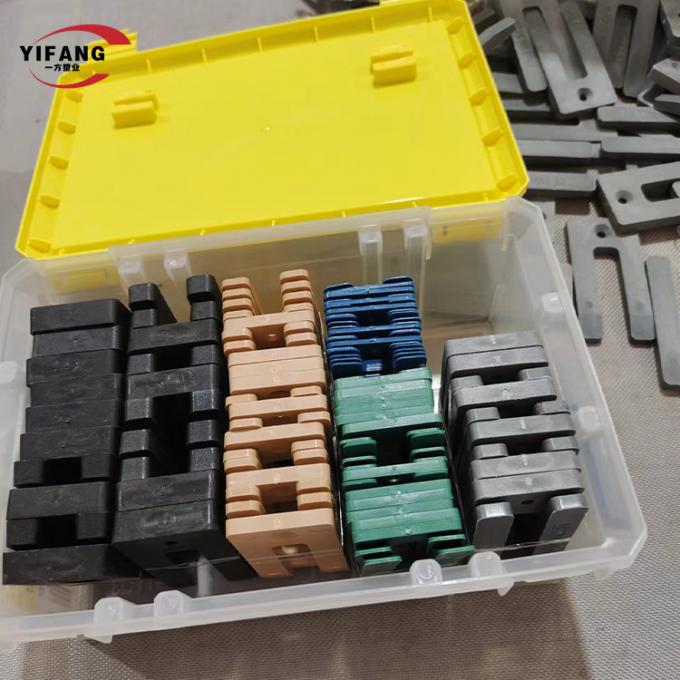 Customizable Plastic Building Packers 1.0mm Thickness